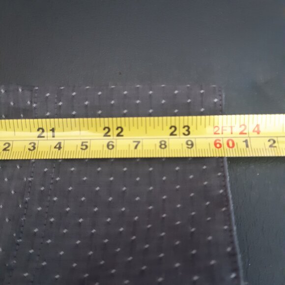 Marc New York SZ 15 Andrew Marc Slim Fit  Men's Button Up Shirt Grey with White - Picture 10 of 11